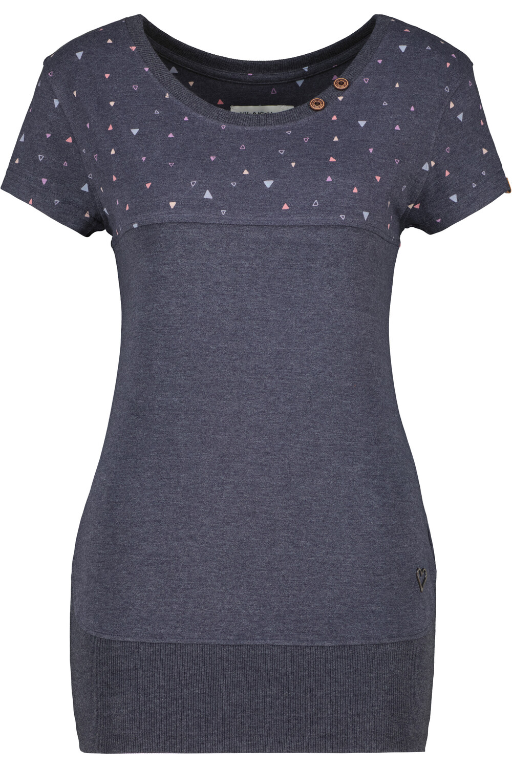 Футболка alife and kickin CoraAK B, цвет marine melange
Футболка alife and kickin CoraAK B, цвет marine melange