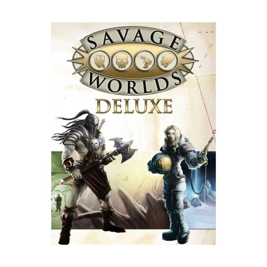 Savage Worlds (Deluxe Edition), Savage Worlds (Pinnacle/Great White Games), твердый переплет
Savage Worlds (Deluxe Edition), Savage Worlds (Pinnacle/Great White Games), твердый переплет