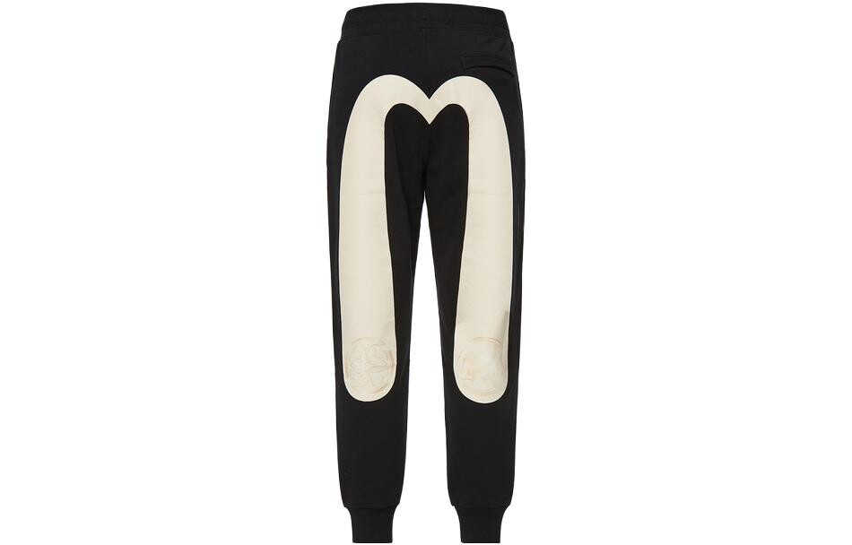 Трикотажные спортивные штаны мужские черные Evisu, черный
Трикотажные спортивные штаны мужские черные Evisu, черный