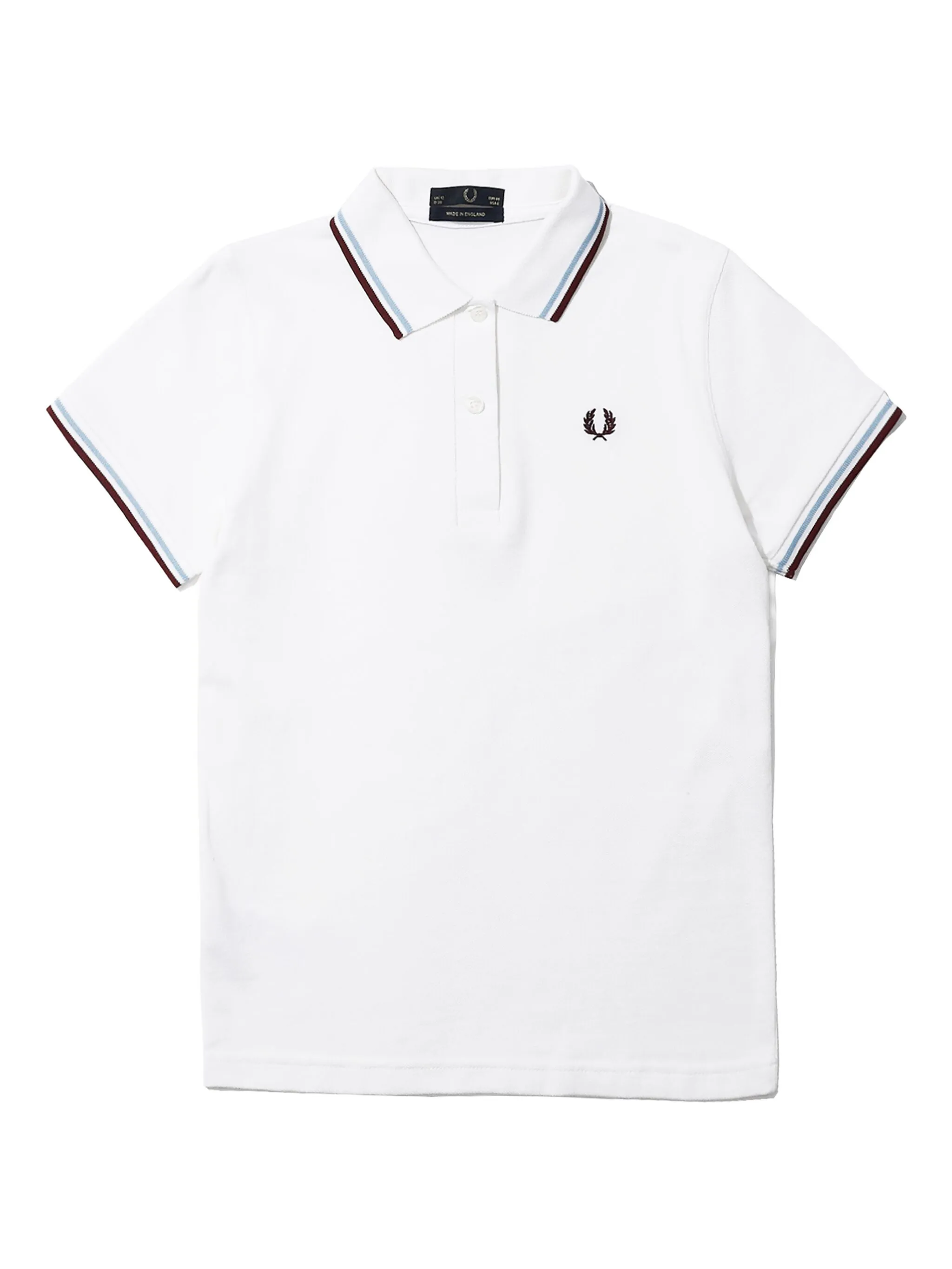 Рубашка поло с вышитым логотипом Fred Perry, белый
Рубашка поло с вышитым логотипом Fred Perry, белый