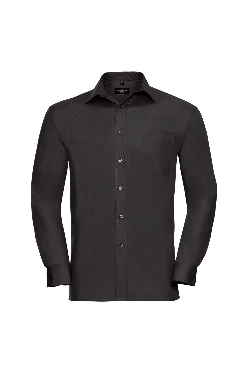 Рабочая рубашка из чистого хлопка с длинными рукавами Russell, черный
Рабочая рубашка из чистого хлопка с длинными рукавами Russell, черный