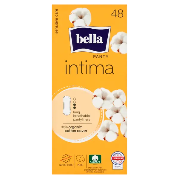 Гигиенические прокладки, 48 шт./1 упаковка. Bella Intima panty large
Гигиенические прокладки, 48 шт./1 упаковка. Bella Intima panty large