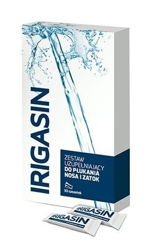 Irigasin Zestaw Uzupełniający пакетики для полоскания носовых пазух, 30 шт.
Irigasin Zestaw Uzupełniający пакетики для полоскания носовых пазух, 30 шт.