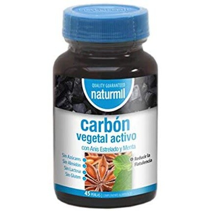 Activated Carbon - 45 Capsules Naturmil
Activated Carbon - 45 Capsules Naturmil