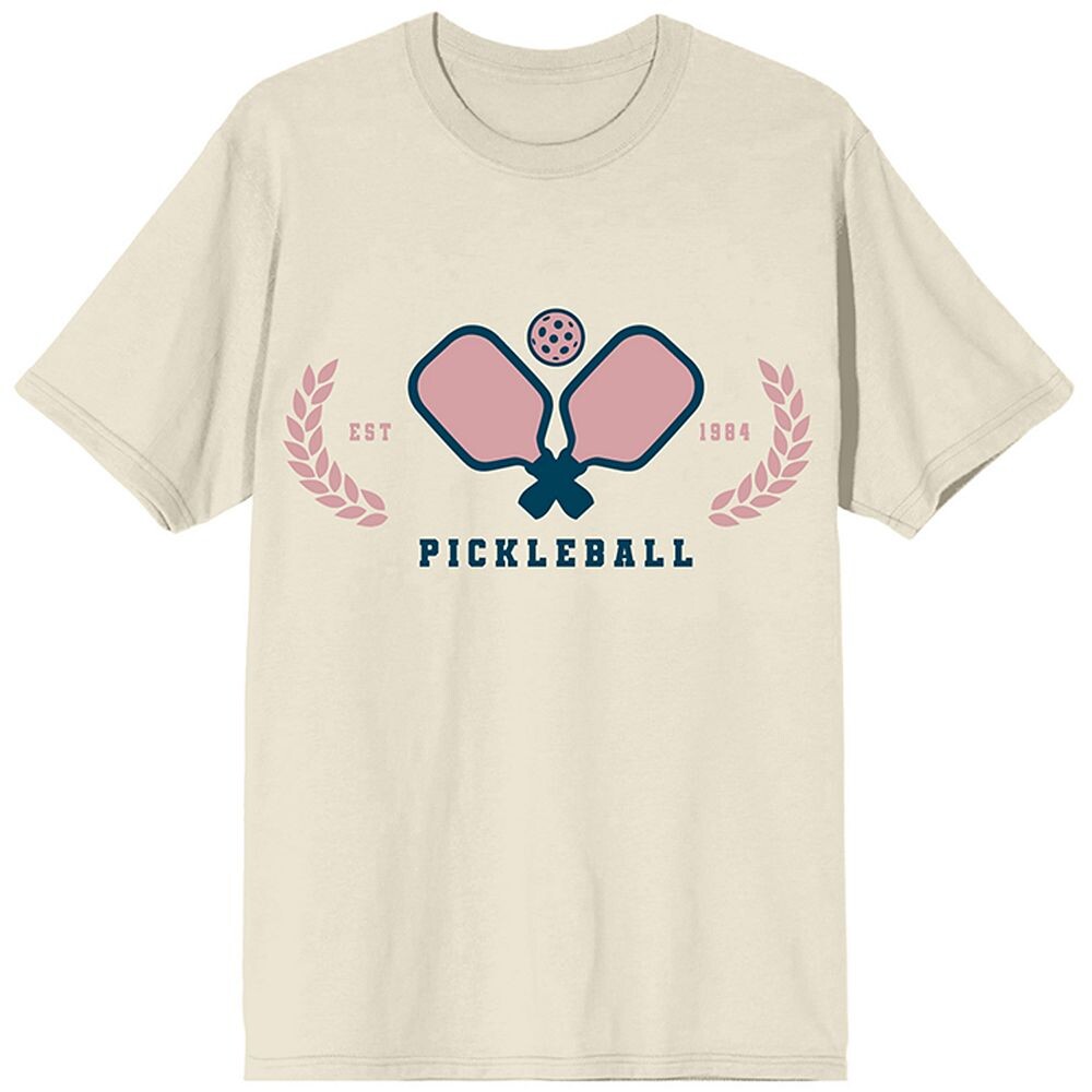 Мужская футболка с рисунком Pickleball League Licensed Character, кремовый
Мужская футболка с рисунком Pickleball League Licensed Character, кремовый