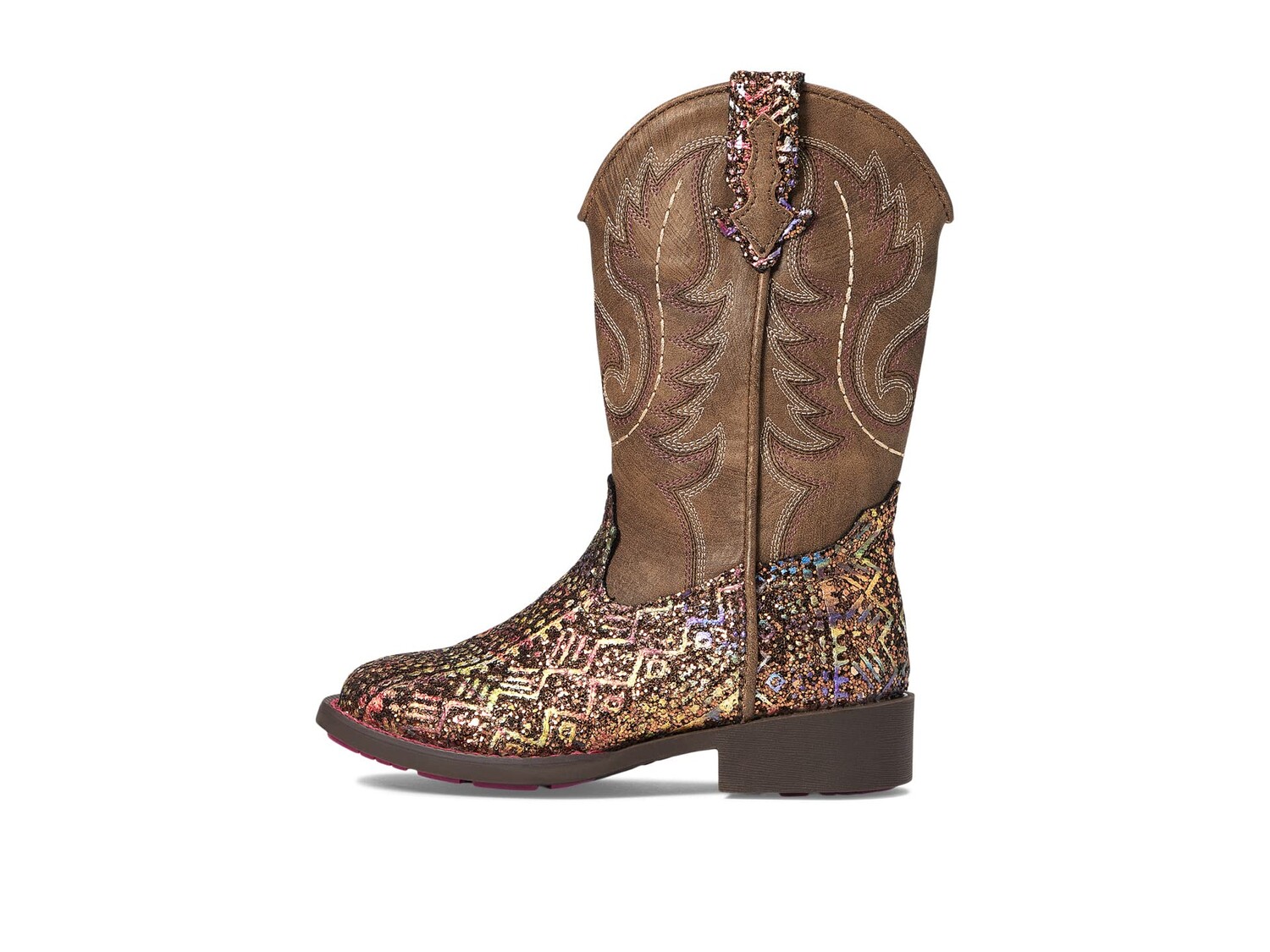 Ботинки Roper Kids Glitter Aztec (Toddler/Little Kid), коричневый 
Ботинки Roper Kids Glitter Aztec (Toddler/Little Kid), коричневый