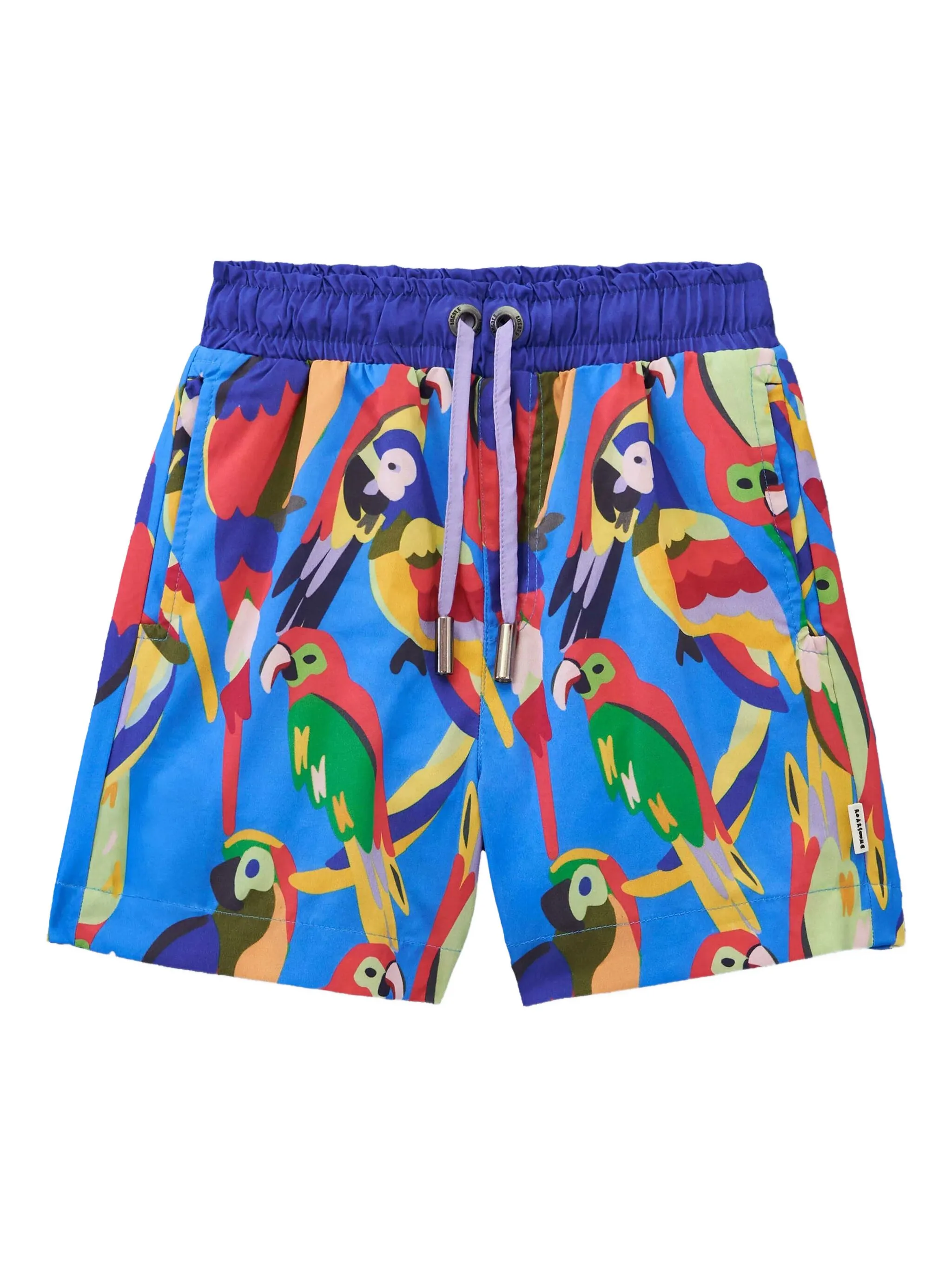 Плавки-шорты с графичным принтом Roarsome, синий
Плавки-шорты с графичным принтом Roarsome, синий