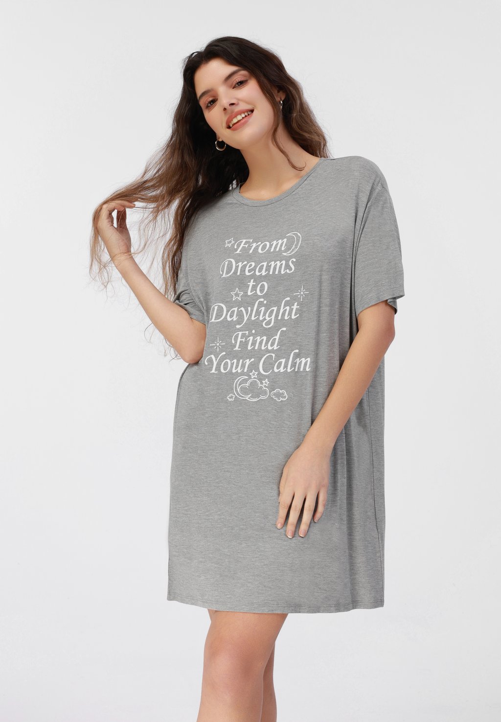Ночная рубашка Anna Field, светло-серый
Ночная рубашка Anna Field, светло-серый