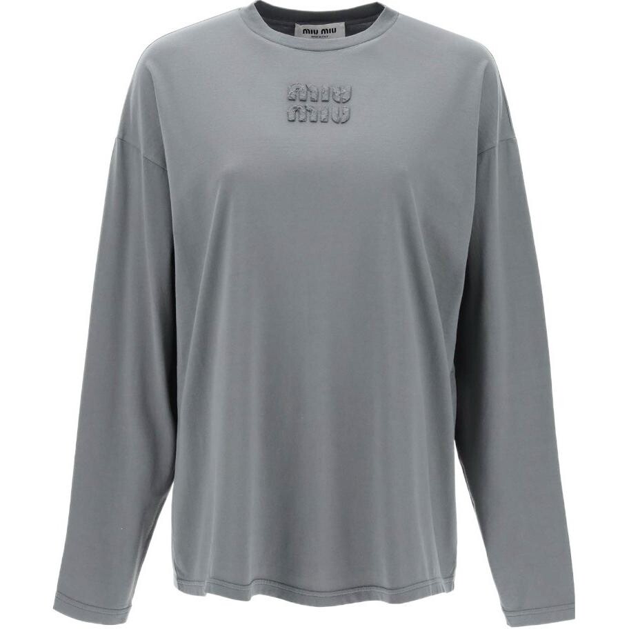 Футболка женская серая Miu Miu
Футболка женская серая Miu Miu