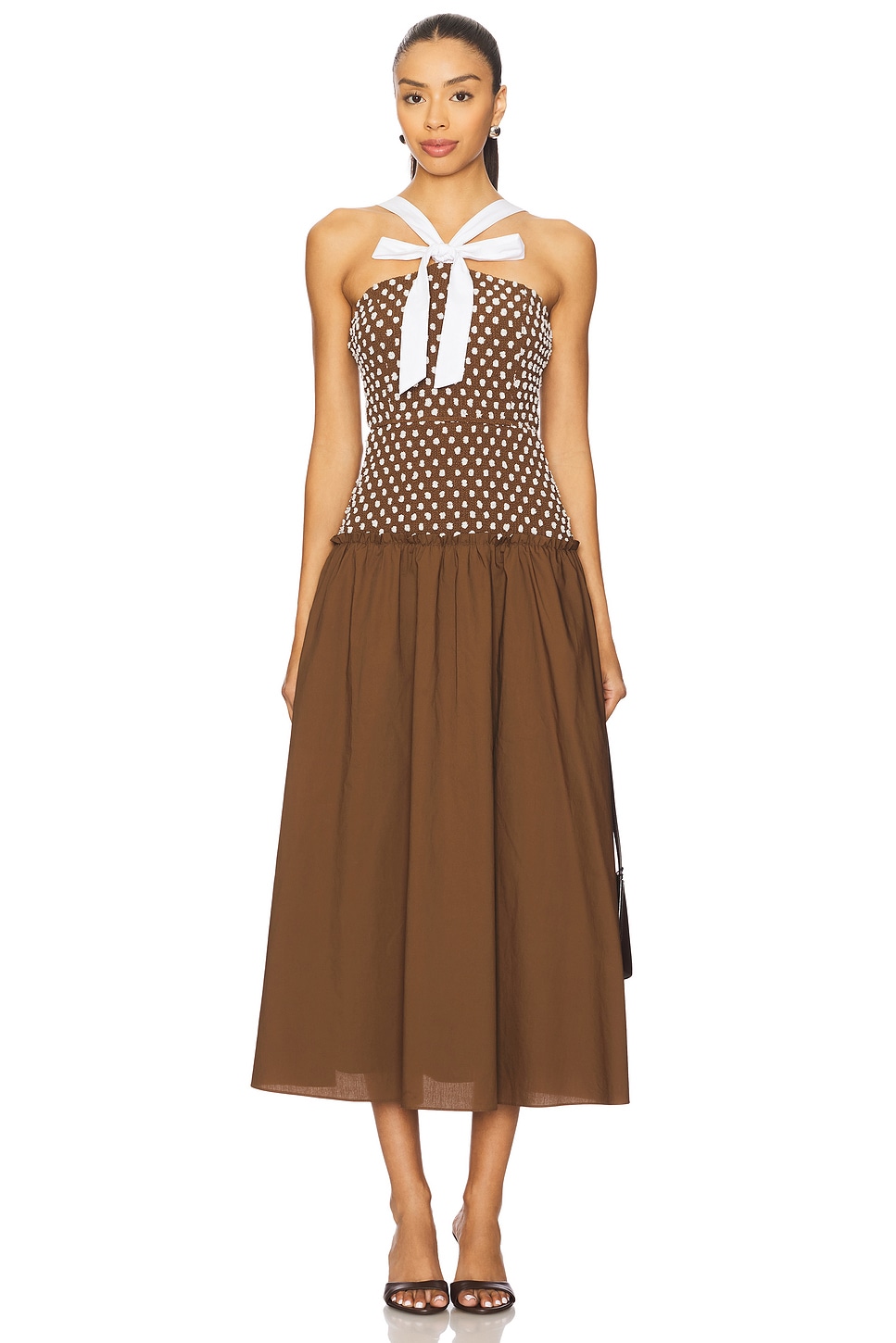 Платье Astrid Maude Club, brown & white
Платье Astrid Maude Club, brown & white