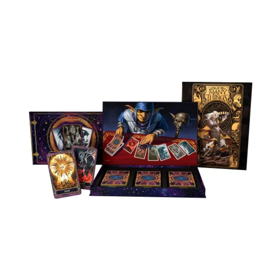 Бокс-сет Deck of Many Things (Alternate Cover), Dungeons & Dragons (5th Edition, 2014 Edition) - Core & Assorted
Бокс-сет Deck of Many Things (Alternate Cover), Dungeons & Dragons (5th Edition, 2014 Edition) - Core & Assorted