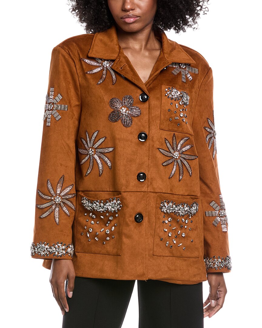 Украшенная куртка Beulah, коричневый
Украшенная куртка Beulah, коричневый