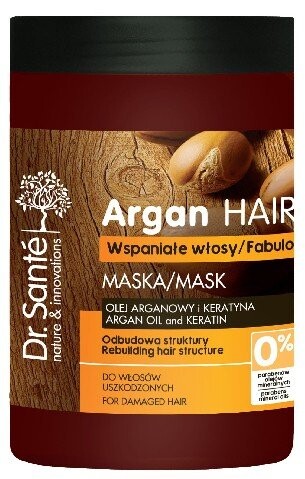 Доктор Sante, Argan Hair, восстанавливающая маска для поврежденных волос, 1000 мл, Dr. Sante
Доктор Sante, Argan Hair, восстанавливающая маска для поврежденных волос, 1000 мл, Dr. Sante