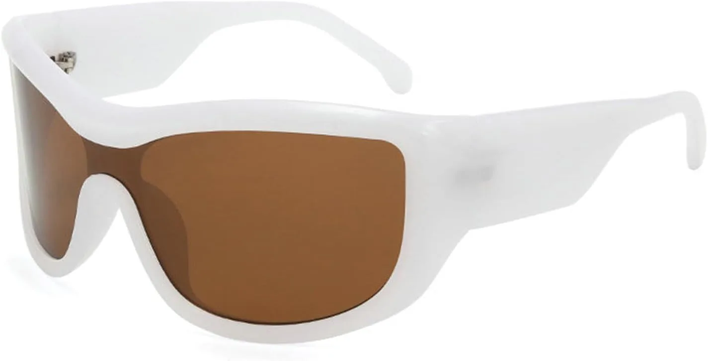 Солнцезащитные очки Willochra Oversized для женщин и мужчин в стиле Y2K, обтекаемые, квадратные, с градиентным переходом цвета, в стиле хип-хоп, F27, White
Солнцезащитные очки Willochra Oversized для женщин и мужчин в стиле Y2K, обтекаемые, квадратные, с градиентным переходом цвета, в стиле хип-хоп, F27, White