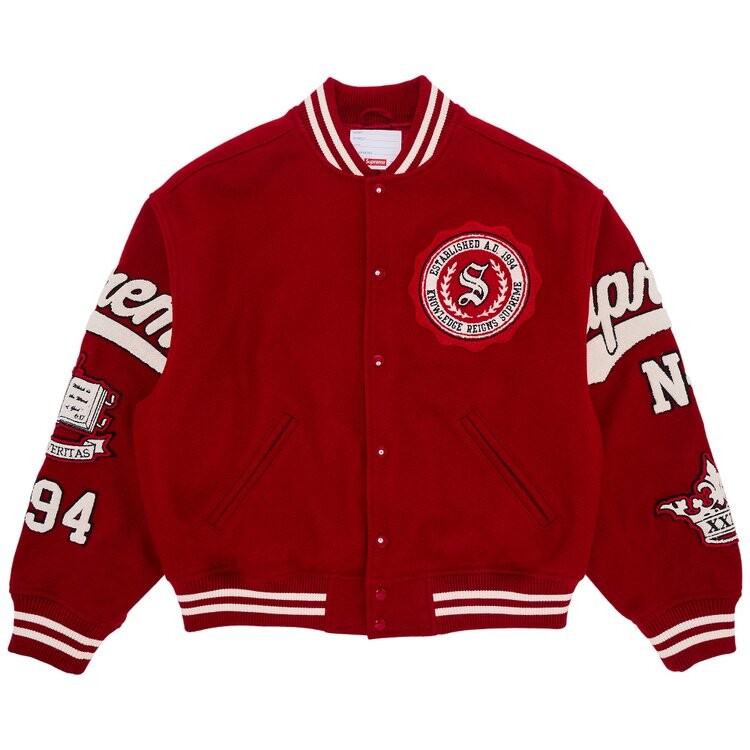 Куртка Supreme Veritas Varsity Jacket, красный
Куртка Supreme Veritas Varsity Jacket, красный