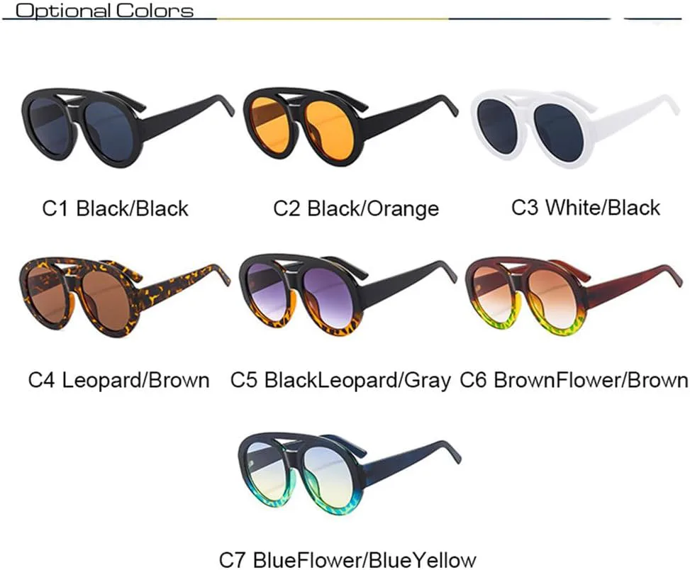 Солнцезащитные очки UV400 - увеличенные, с двойной перемычкой, в стиле панк, желтого цвета, для женщин и мужчин, для бега и активного отдыха UYPTK, C7blueflower
Солнцезащитные очки UV400 - увеличенные, с двойной перемычкой, в стиле панк, желтого цвета, для женщин и мужчин, для бега и активного отдыха UYPTK, C7blueflower