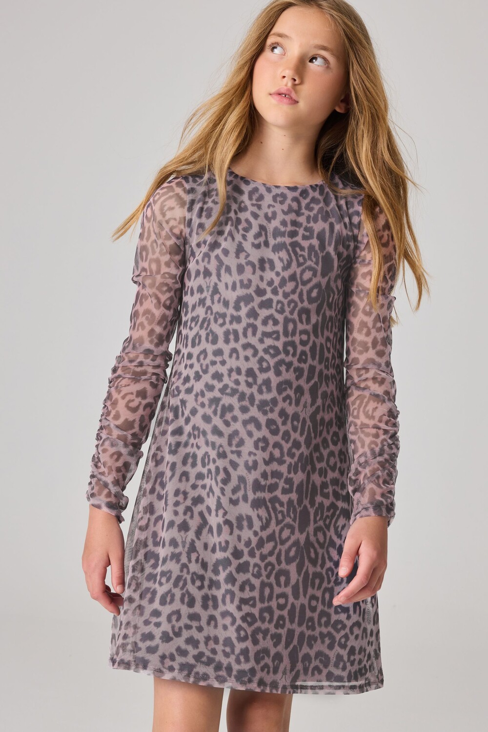 Платье из сетки с леопардовым принтом Smallsaints, мультиколор
Платье из сетки с леопардовым принтом Smallsaints, мультиколор