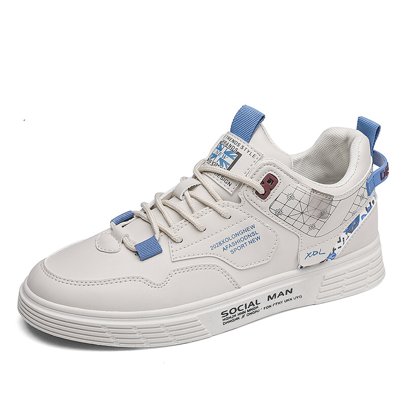 Кеды мужские, обувь для скейтбординга низкая M.M Party, бежевый
Кеды мужские, обувь для скейтбординга низкая M.M Party, бежевый