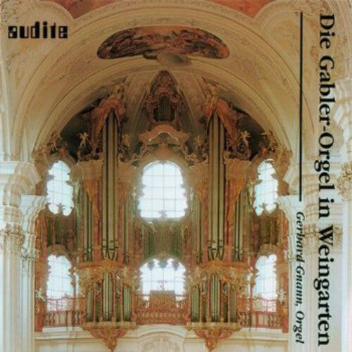 CD диск Gnann, Gerhard: Gerhard Gnann Plays the Gabler Organ in Weingarten
CD диск Gnann, Gerhard: Gerhard Gnann Plays the Gabler Organ in Weingarten