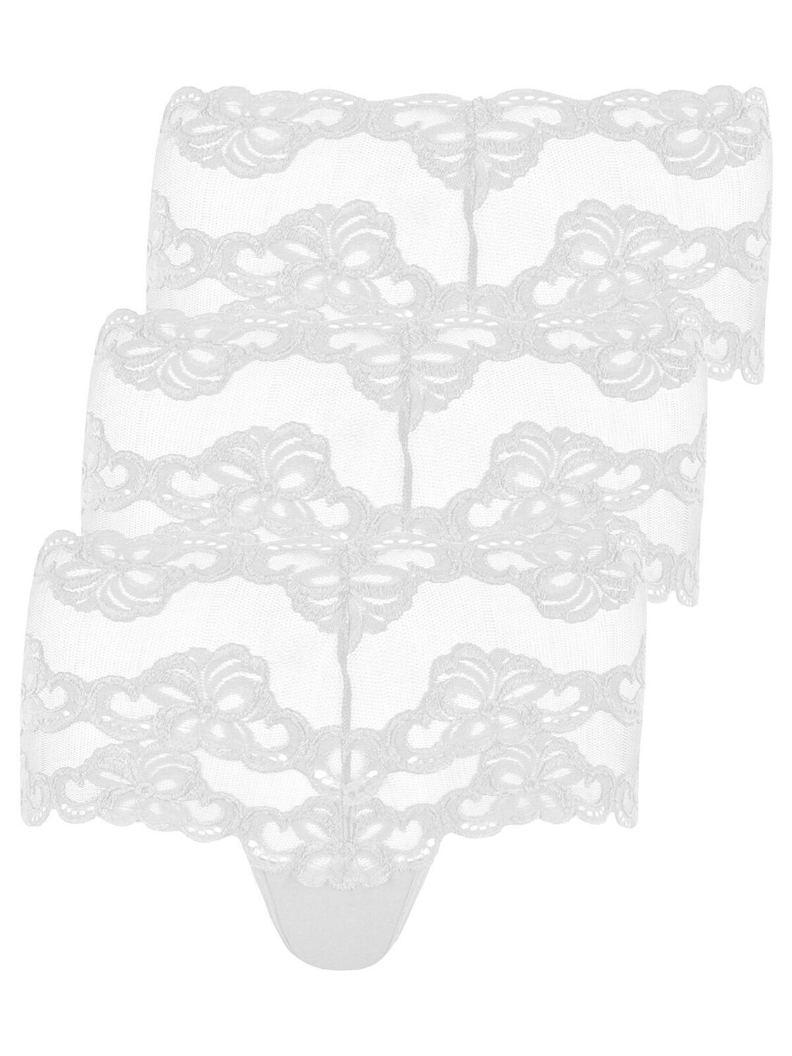 Трусы Nina von C. 3er Pack Hipster, белый
Трусы Nina von C. 3er Pack Hipster, белый