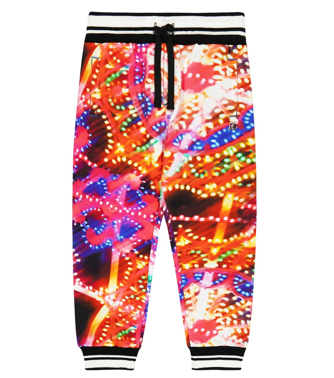 Спортивные брюки из хлопкового джерси с принтом Dolce&Gabbana, разноцветный
Спортивные брюки из хлопкового джерси с принтом Dolce&Gabbana, разноцветный