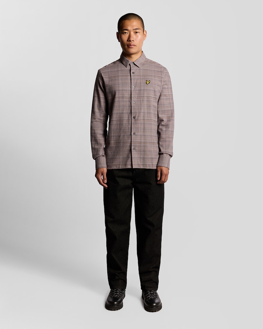 Рубашка на пуговицах классического кроя Lyle & Scott, серый
Рубашка на пуговицах классического кроя Lyle & Scott, серый