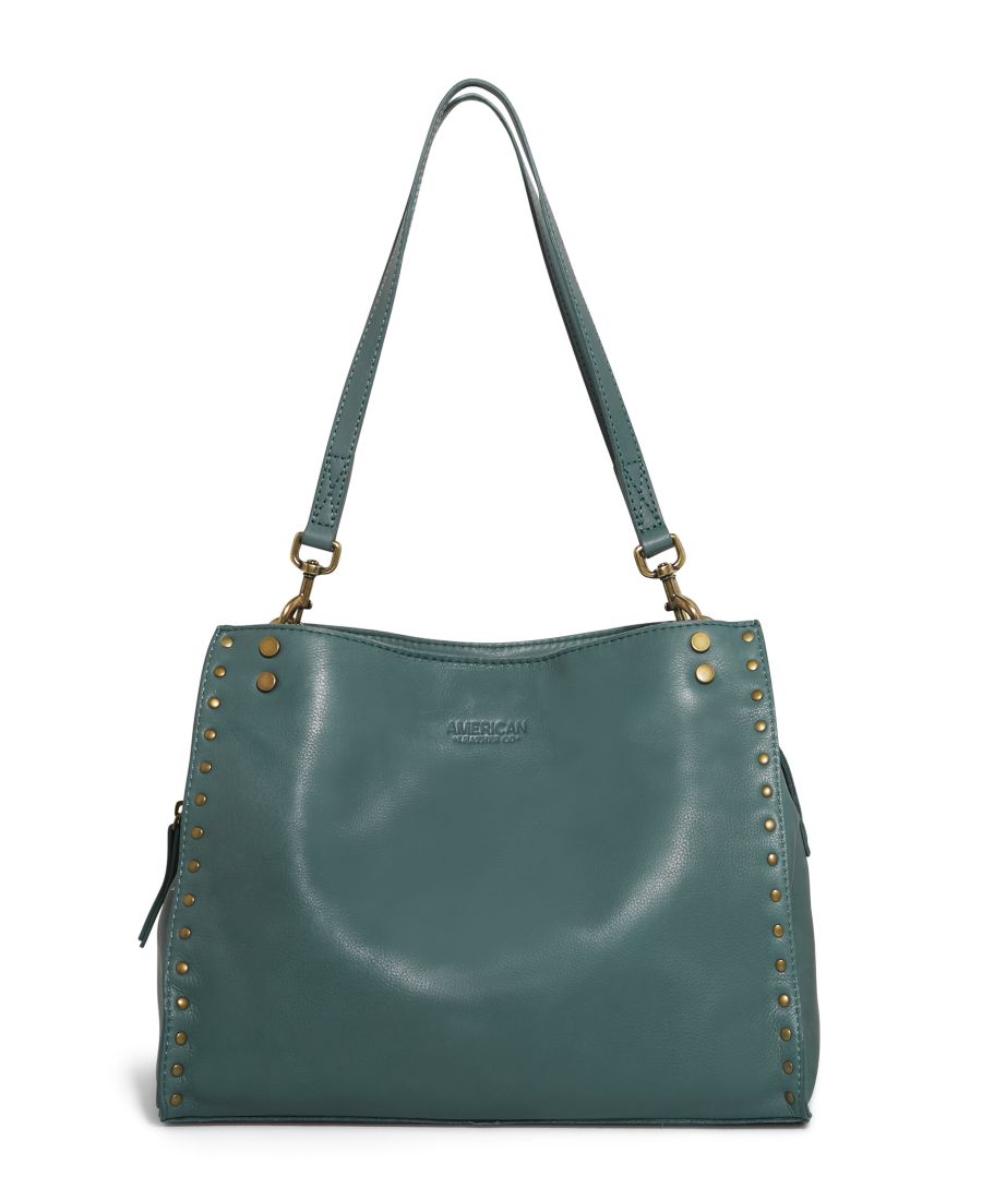 Сумка-портфель LENOX с заклепками и тройным входом American Leather Co, Sage Leaf
Сумка-портфель LENOX с заклепками и тройным входом American Leather Co, Sage Leaf