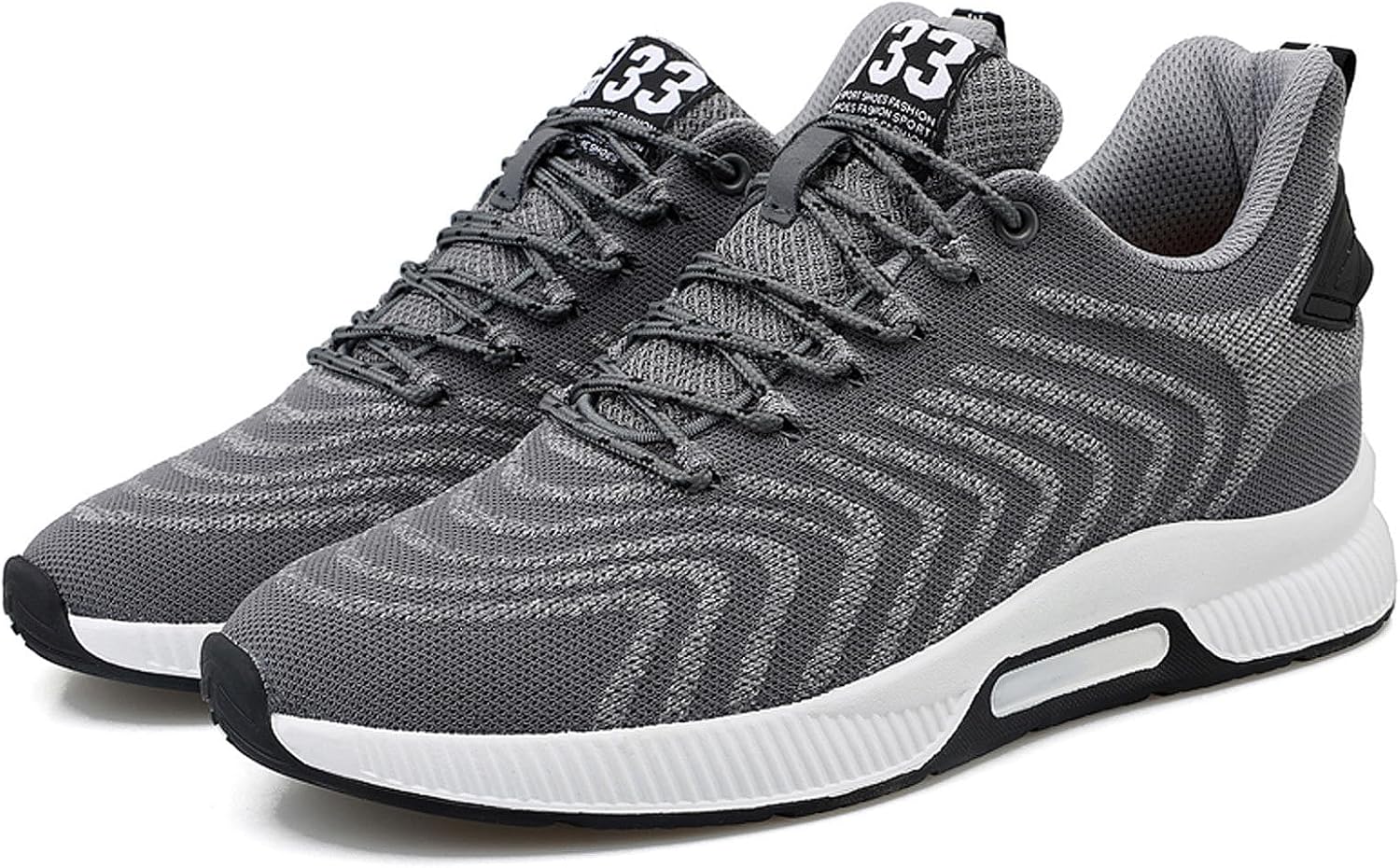 Кроссовки FLIOZY с подъемом на 6 см для мужчин, невидимая вставка для увеличения роста, спортивные кроссовки на шнуровке, повседневная обувь для прогулок, серый
Кроссовки FLIOZY с подъемом на 6 см для мужчин, невидимая вставка для увеличения роста, спортивные кроссовки на шнуровке, повседневная обувь для прогулок, серый