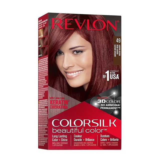 Кератиновая краска для волос Colorsilk Revlon, цвет 49
Кератиновая краска для волос Colorsilk Revlon, цвет 49