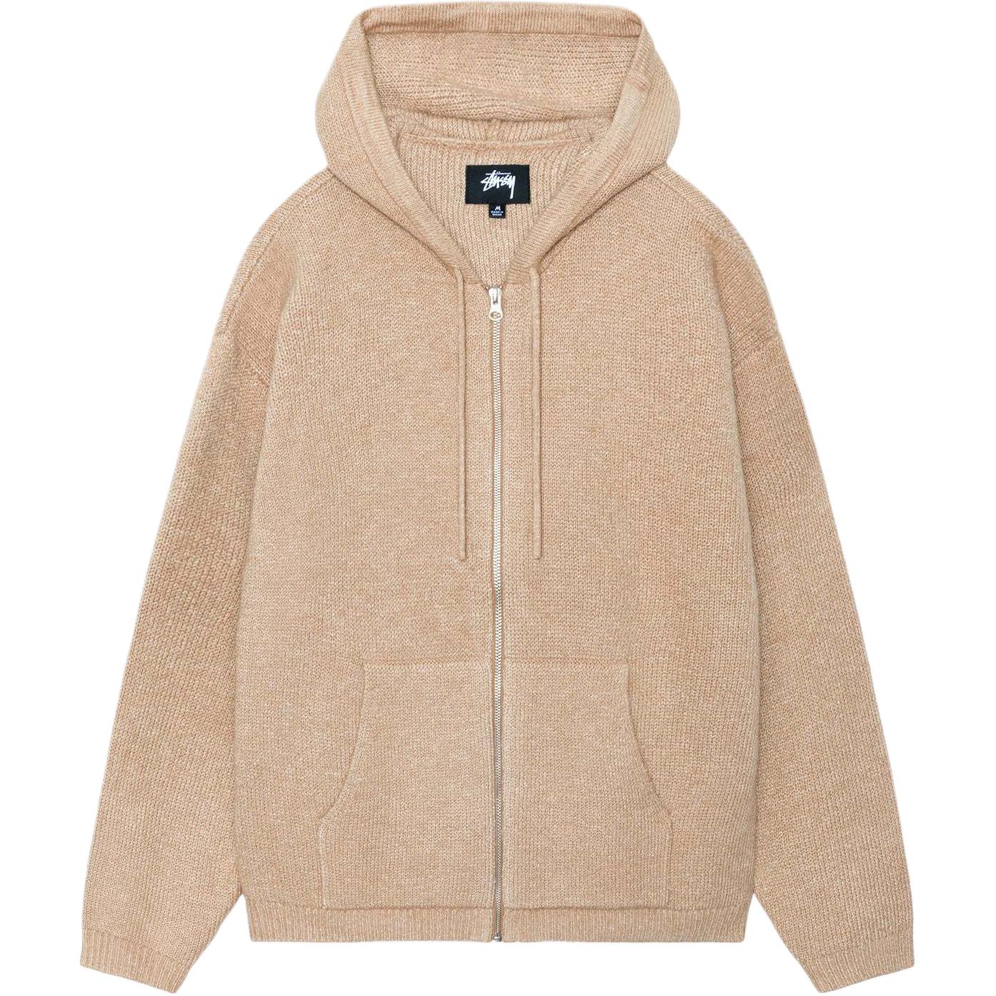 Толстовка с капюшоном на молнии Stussy, коричневый
Толстовка с капюшоном на молнии Stussy, коричневый