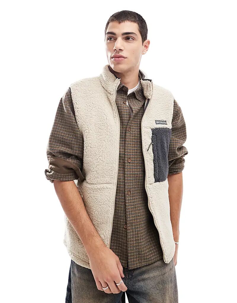 Жилет Mountainside из тяжелого флиса цвета «камень» Columbia
Жилет Mountainside из тяжелого флиса цвета «камень» Columbia