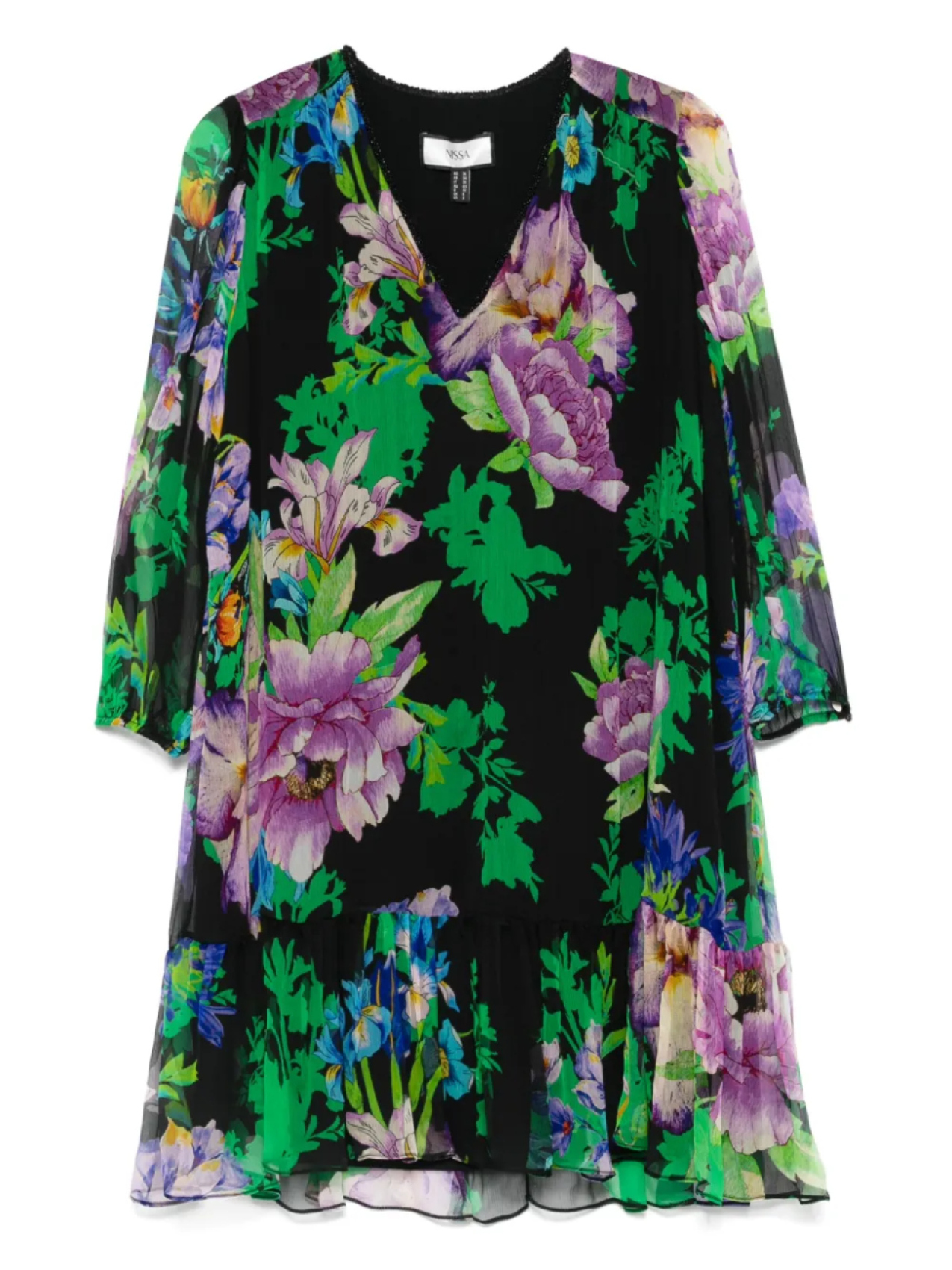 Платье с цветочным принтом NISSA, черный
Платье с цветочным принтом NISSA, черный