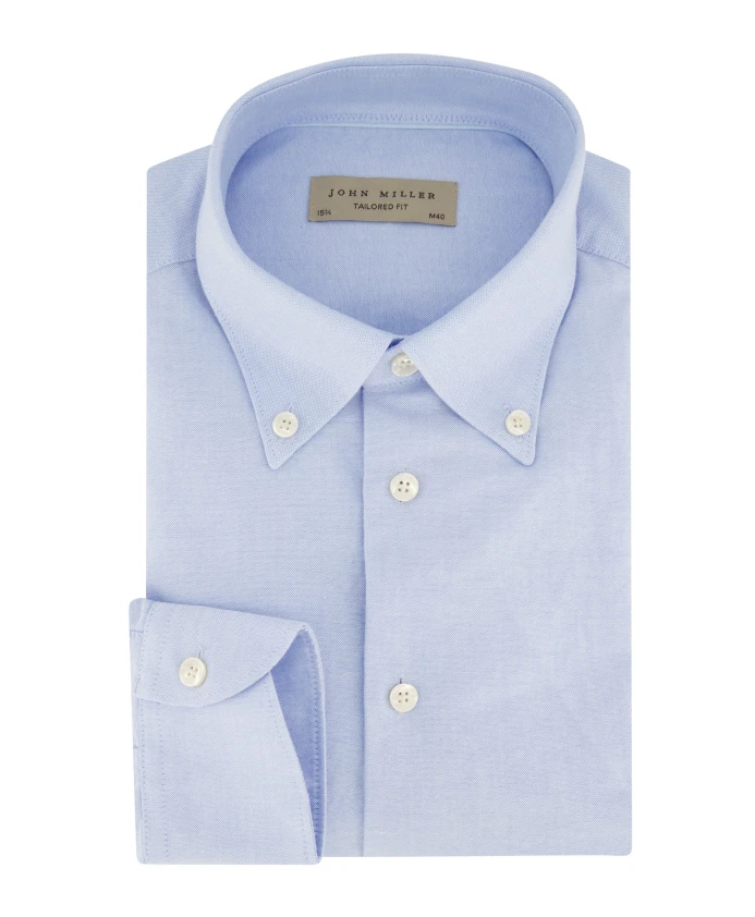 Светло-Голубая приталенная деловая рубашка John Miller, синий
Светло-Голубая приталенная деловая рубашка John Miller, синий