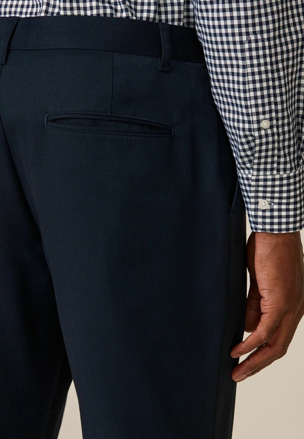 Брюки из парусины Plain Front Next, темно-синие
Брюки из парусины Plain Front Next, темно-синие