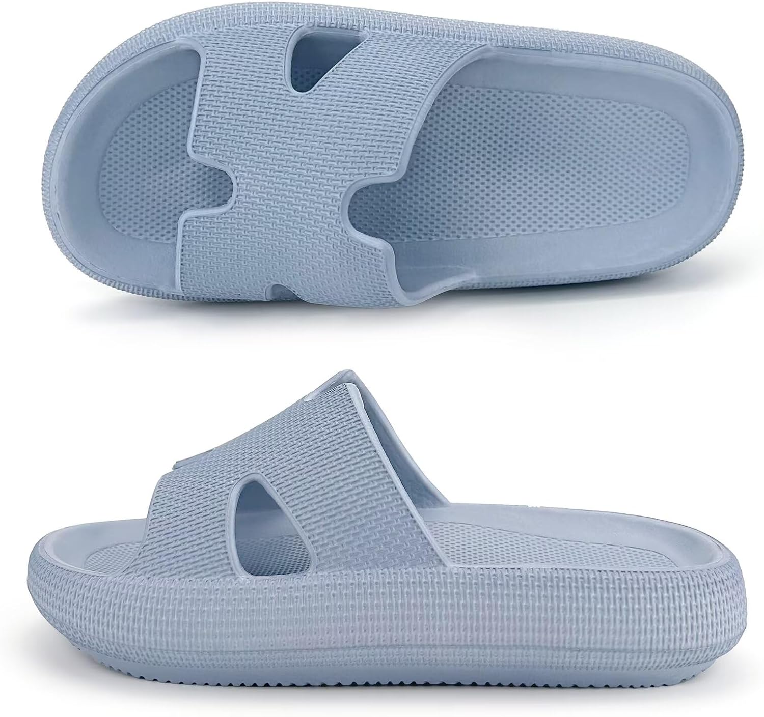 Сандалии Cloud Slides для женщин и мужчин, с мягкой подушкой для восстановления формы, домашние тапочки для душа из пены с эффектом памяти, нескользящие, удобные, быстросохнущие Haifago, синий
Сандалии Cloud Slides для женщин и мужчин, с мягкой подушкой для восстановления формы, домашние тапочки для душа из пены с эффектом памяти, нескользящие, удобные, быстросохнущие Haifago, синий
