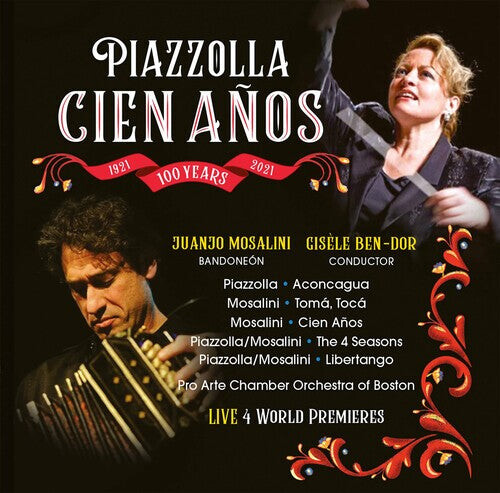 CD диск Mosalini / Ben-Dor / Mosalini: Piazolla Cien Anos
CD диск Mosalini / Ben-Dor / Mosalini: Piazolla Cien Anos