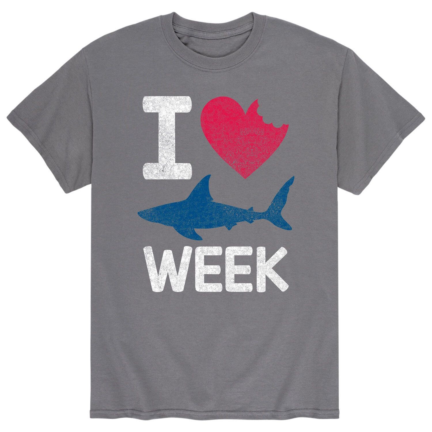 Мужская футболка I Heart Shark Week Licensed Character, Серый, Мужская футболка I Heart Shark Week Licensed Character
Мужская футболка I Heart Shark Week Licensed Character, Серый, Мужская футболка I Heart Shark Week Licensed Character
