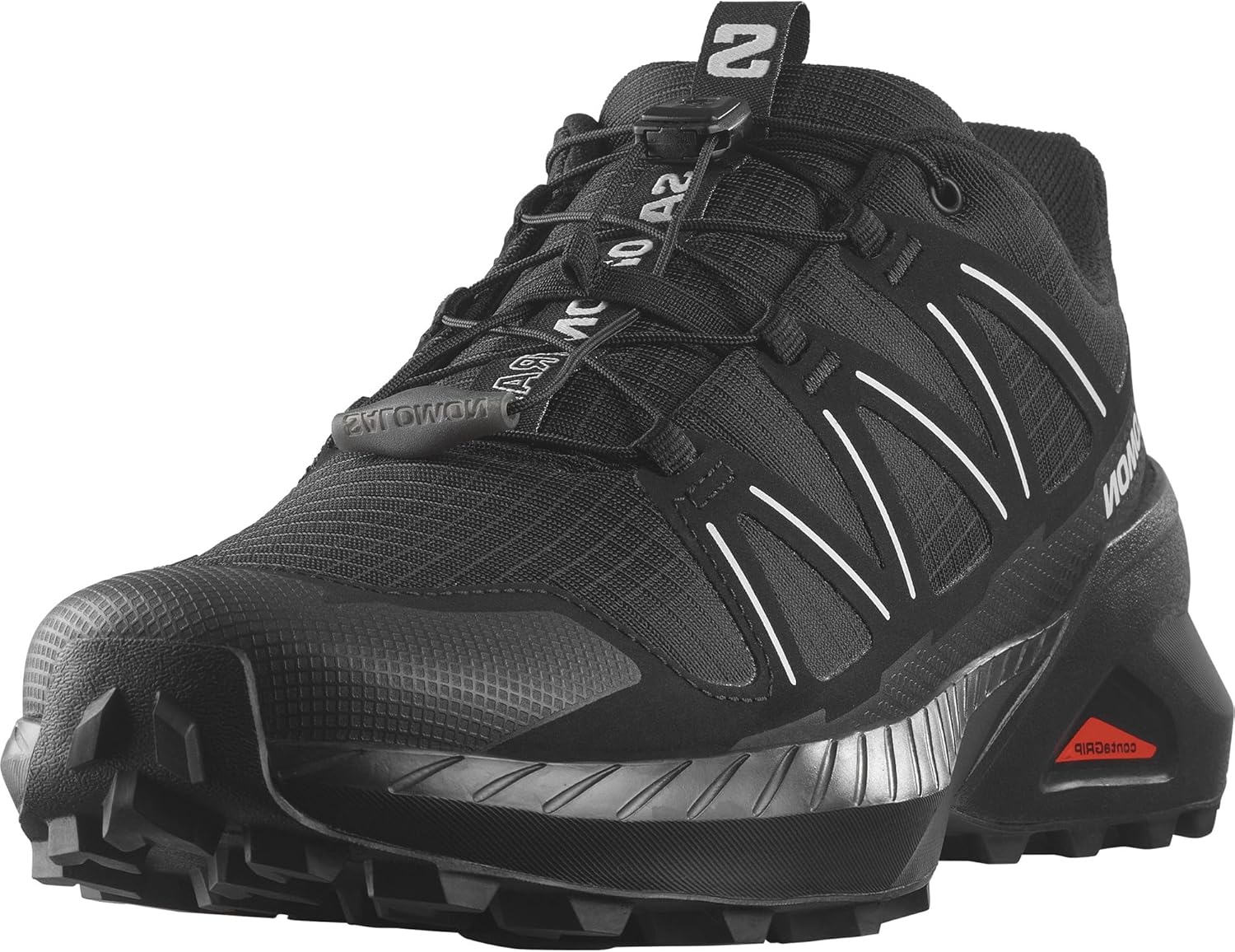 Кроссовки для трейлраннинга Salomon Men’s Speedcross Peak, Black/Black/Glacier Gray
Кроссовки для трейлраннинга Salomon Men’s Speedcross Peak, Black/Black/Glacier Gray
