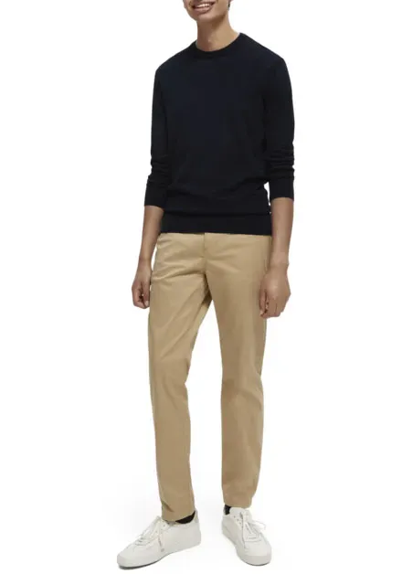 Свитер Scotch & Soda из шерсти с круглым вырезом из шерсти мериноса, синий
Свитер Scotch & Soda из шерсти с круглым вырезом из шерсти мериноса, синий