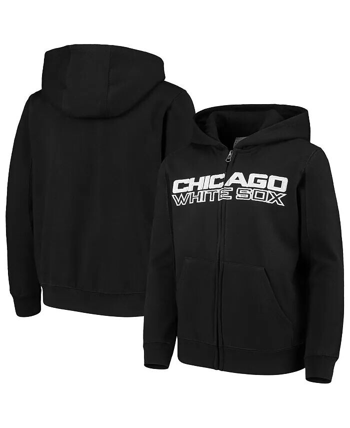 Черная толстовка с молнией во всю длину и надписью Big Boys Chicago White Sox Team Outerstuff
Черная толстовка с молнией во всю длину и надписью Big Boys Chicago White Sox Team Outerstuff