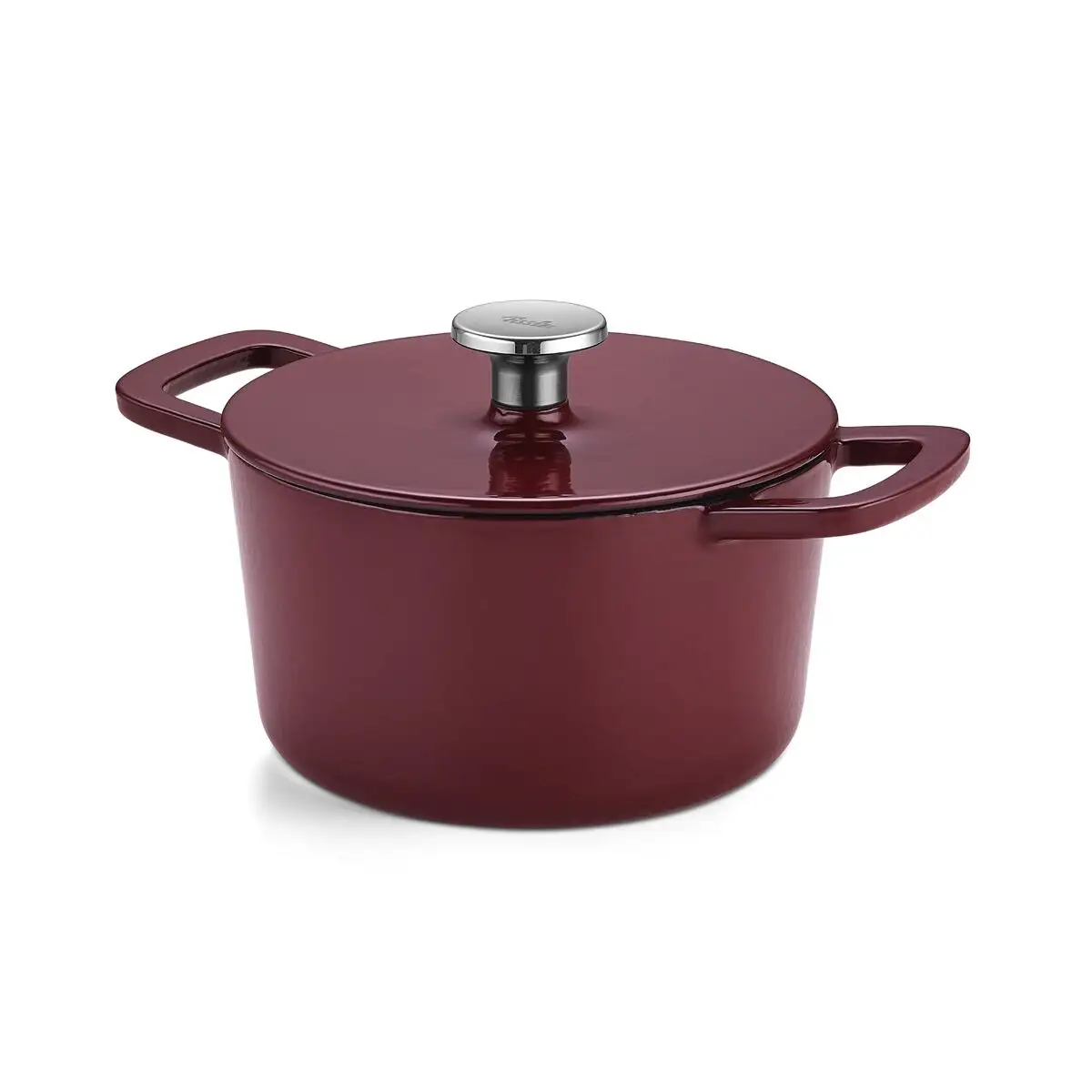 Жаровня Fissler "Moments Collection", чугун, крышка с функцией конденсата Fissler AromaStar 4,5 л + Ø 23 см + высота 17 см, красный
Жаровня Fissler "Moments Collection", чугун, крышка с функцией конденсата Fissler AromaStar 4,5 л + Ø 23 см + высота 17 см, красный