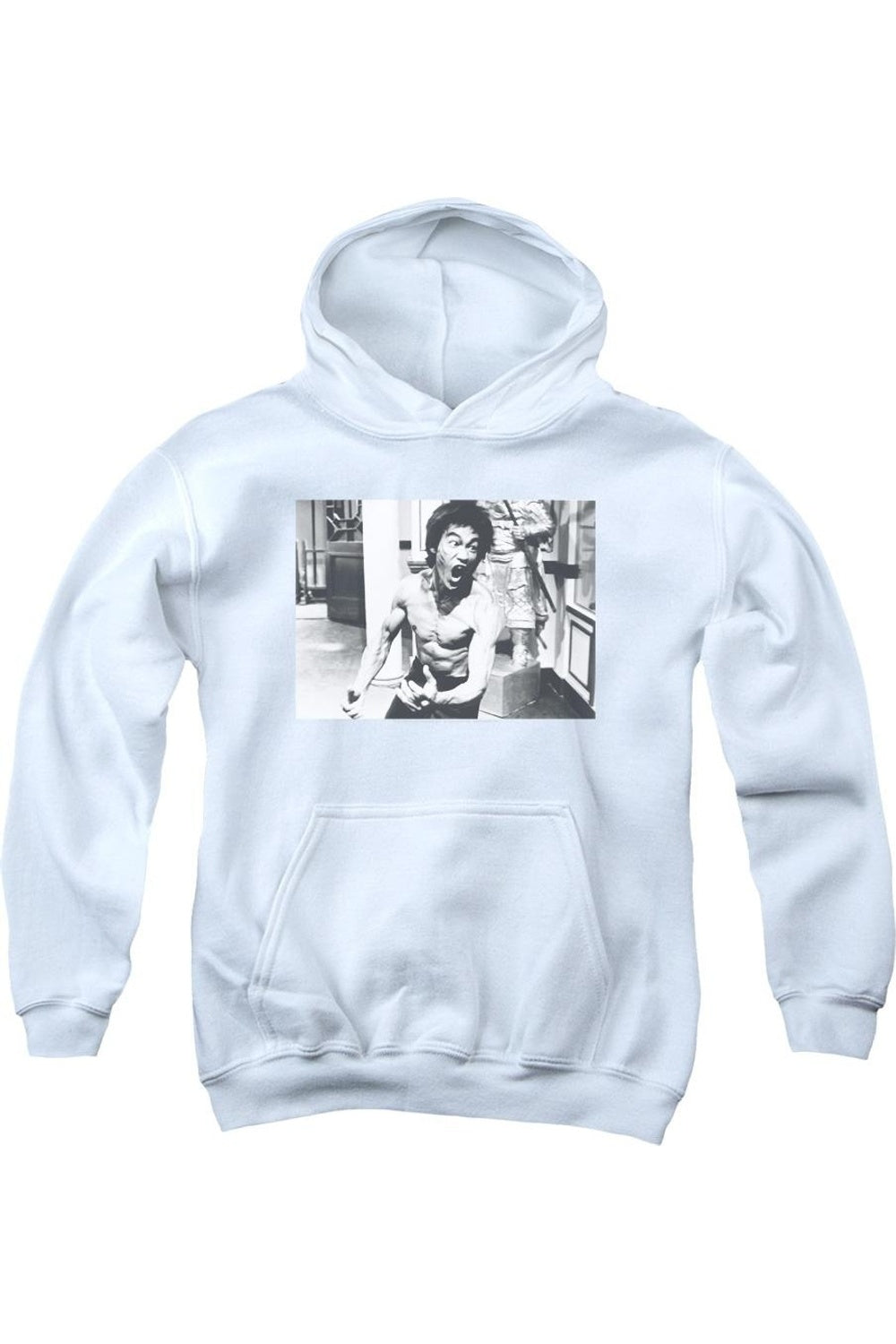 Брюс Ли Ярость Молодости Толстовка с капюшоном Gildan, белый
Брюс Ли Ярость Молодости Толстовка с капюшоном Gildan, белый