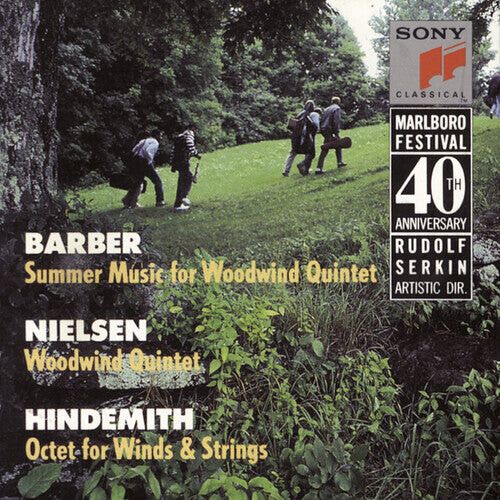 CD диск Barber / Nielsen / Hindemith / Marlboro Rec. Socie: Summer Music / Woodwind Quintet (Nielsen) / Octet
CD диск Barber / Nielsen / Hindemith / Marlboro Rec. Socie: Summer Music / Woodwind Quintet (Nielsen) / Octet