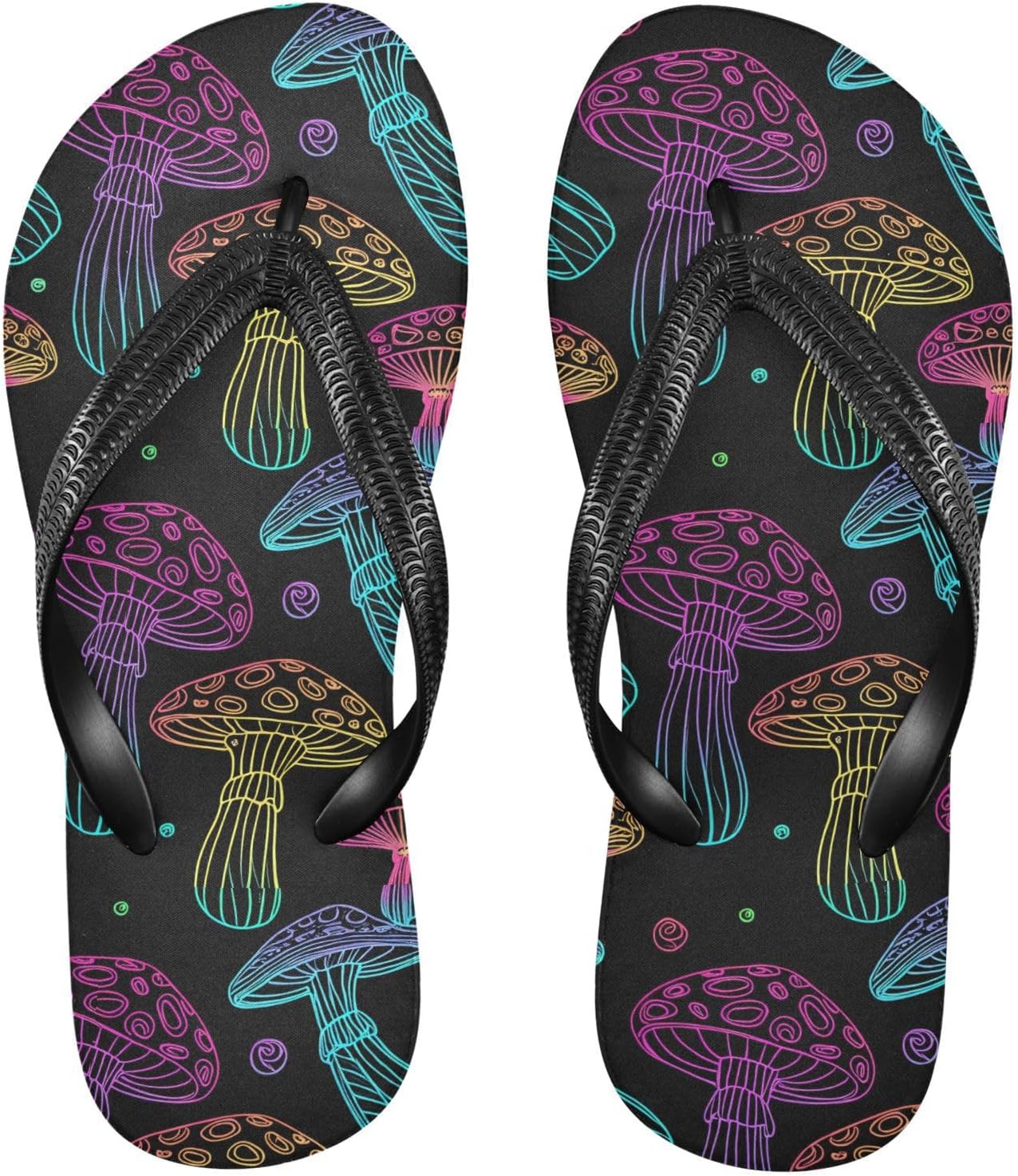 Мужские и женские шлепанцы Mushroom Line черного цвета, пляжные резиновые вьетнамки с противоскользящей подошвой для душа, летние тапочки для ходьбы Sinestour
Мужские и женские шлепанцы Mushroom Line черного цвета, пляжные резиновые вьетнамки с противоскользящей подошвой для душа, летние тапочки для ходьбы Sinestour