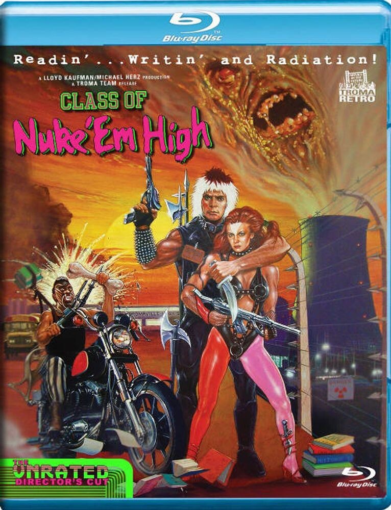 Диск Blu-ray Class Of Nuke 'em High
Диск Blu-ray Class Of Nuke 'em High