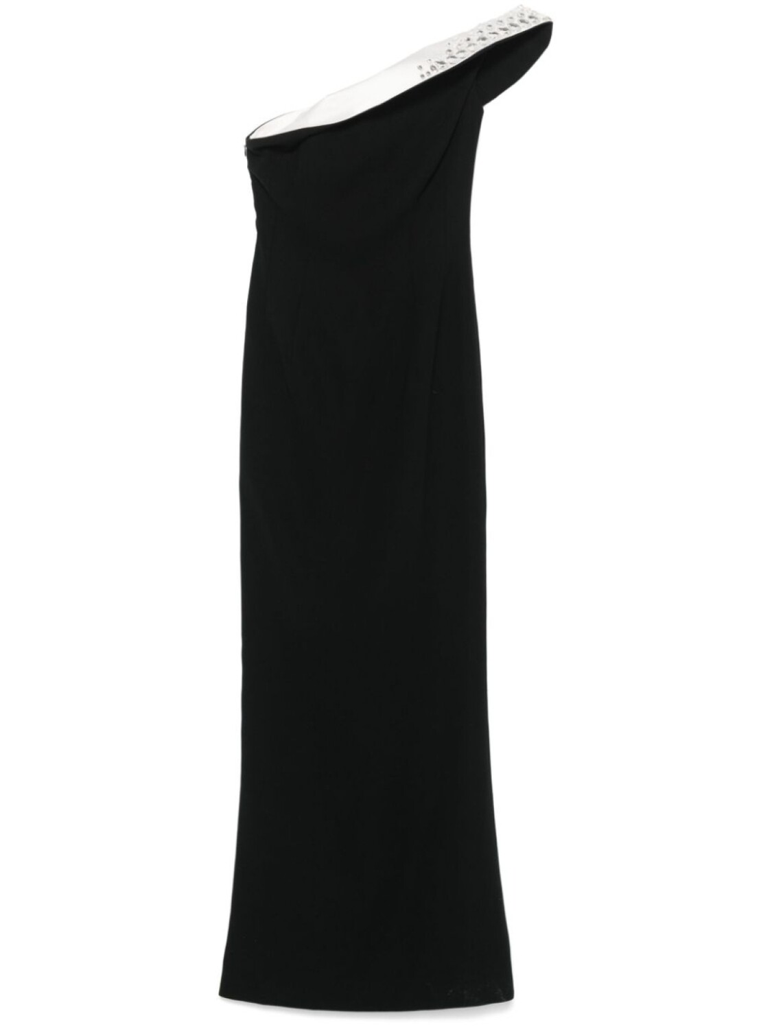 JEAN-LOUIS SABAJI креповое платье с кристаллами, черный
JEAN-LOUIS SABAJI креповое платье с кристаллами, черный