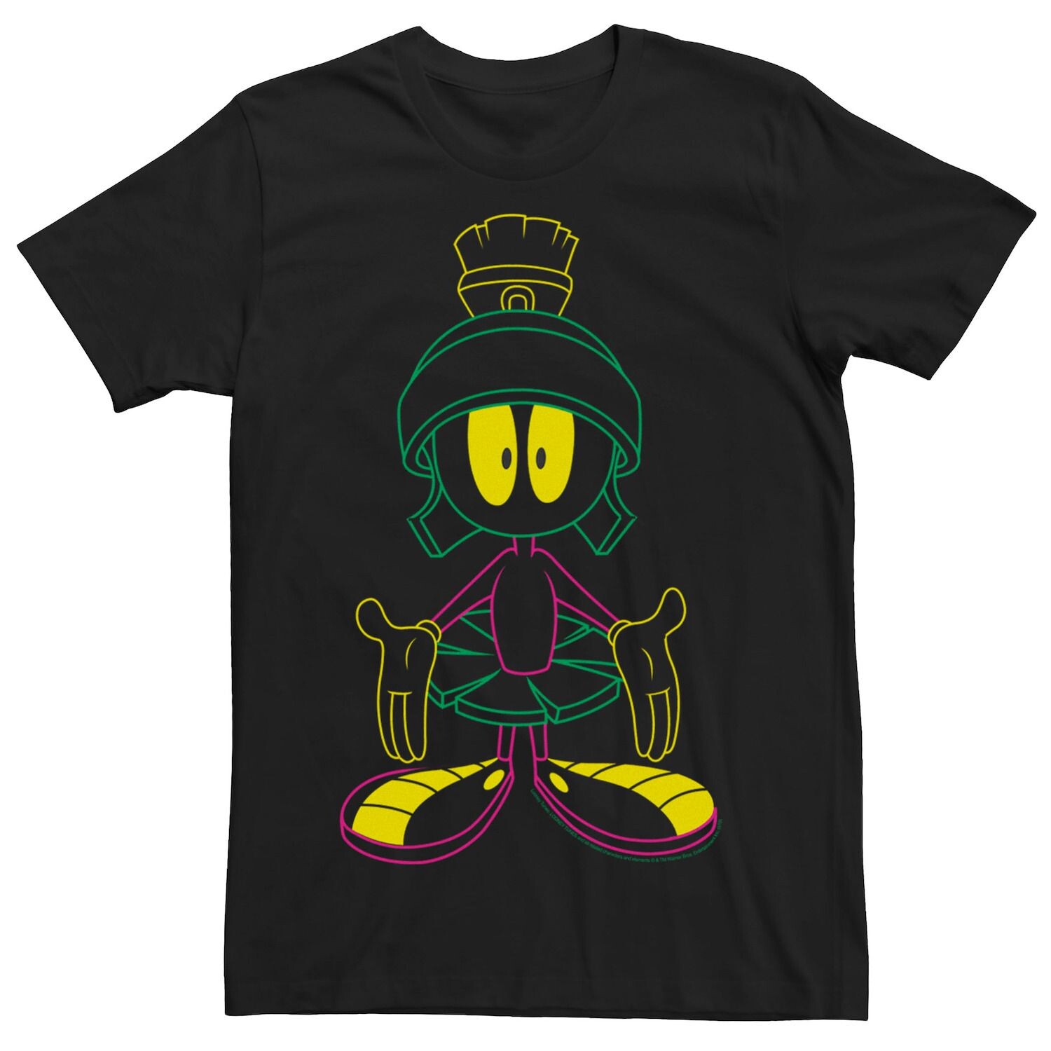 Мужская футболка с неоновым рисунком Looney Tunes Marvin The Martian Licensed Character
Мужская футболка с неоновым рисунком Looney Tunes Marvin The Martian Licensed Character