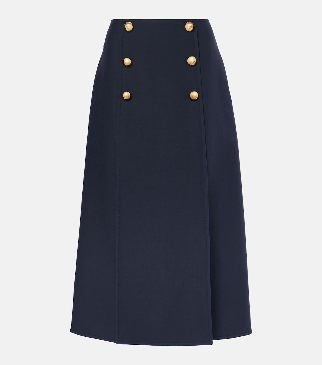 Юбка миди Crepe Couture Valentino, темно-синий
Юбка миди Crepe Couture Valentino, темно-синий