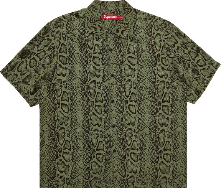 Рубашка Supreme Snake Short-Sleeve 'Olive', зеленый
Рубашка Supreme Snake Short-Sleeve 'Olive', зеленый