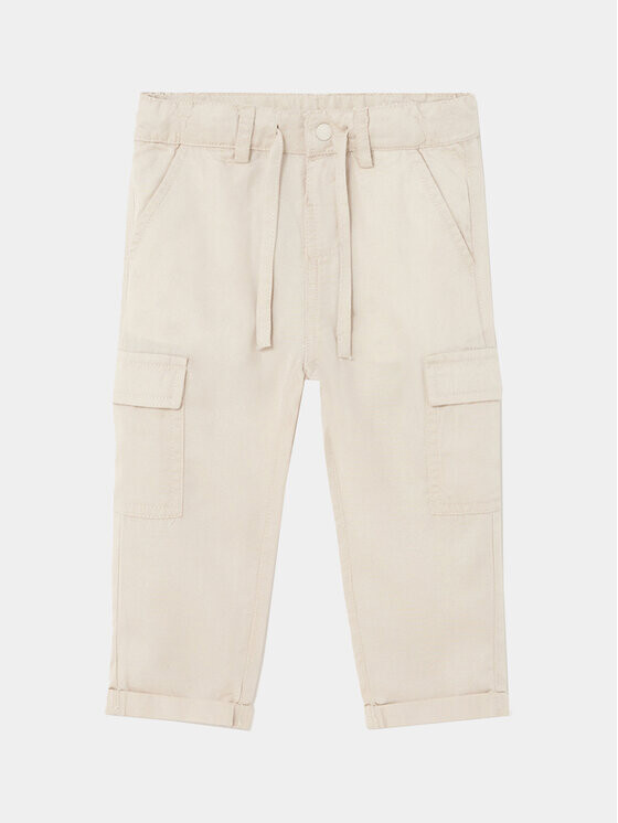 Тканевые брюки узкого кроя Mayoral, бежевый
Тканевые брюки узкого кроя Mayoral, бежевый